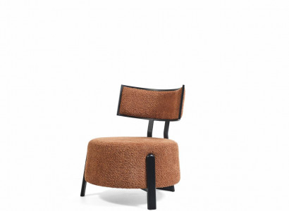 Luxuriöser Designerstuhl mit komfortabler Premium-Textilpolsterung